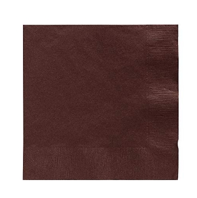 Napkin Cocktail 2 Ply - Brown