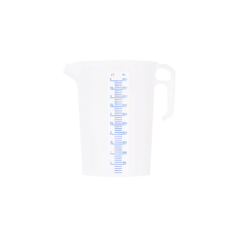 Measuring Jug 5.0L Blue Scale