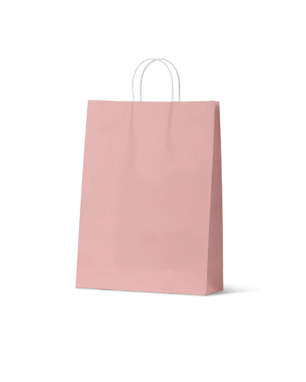 Carry Bag Earth Collection Dusty Pink Paper Large