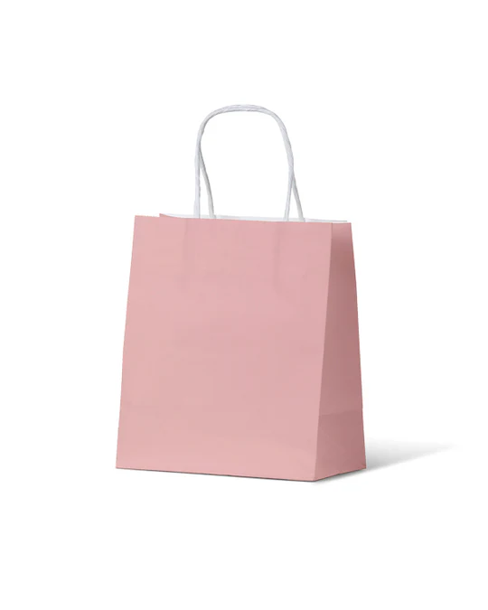 Carry Bag Earth Collection Dusty Pink Paper Small