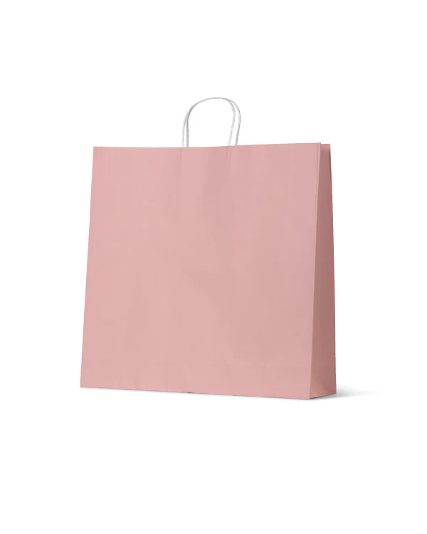 Carry Bag Earth Collection Dusty Pink Paper Extra Large