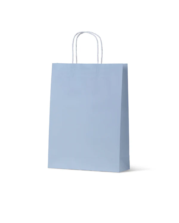 Carry Bag Earth Collection French Blue Paper Medium