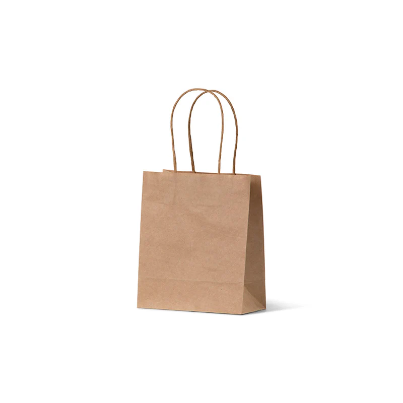 Carry Bag Kraft Paper Runt 