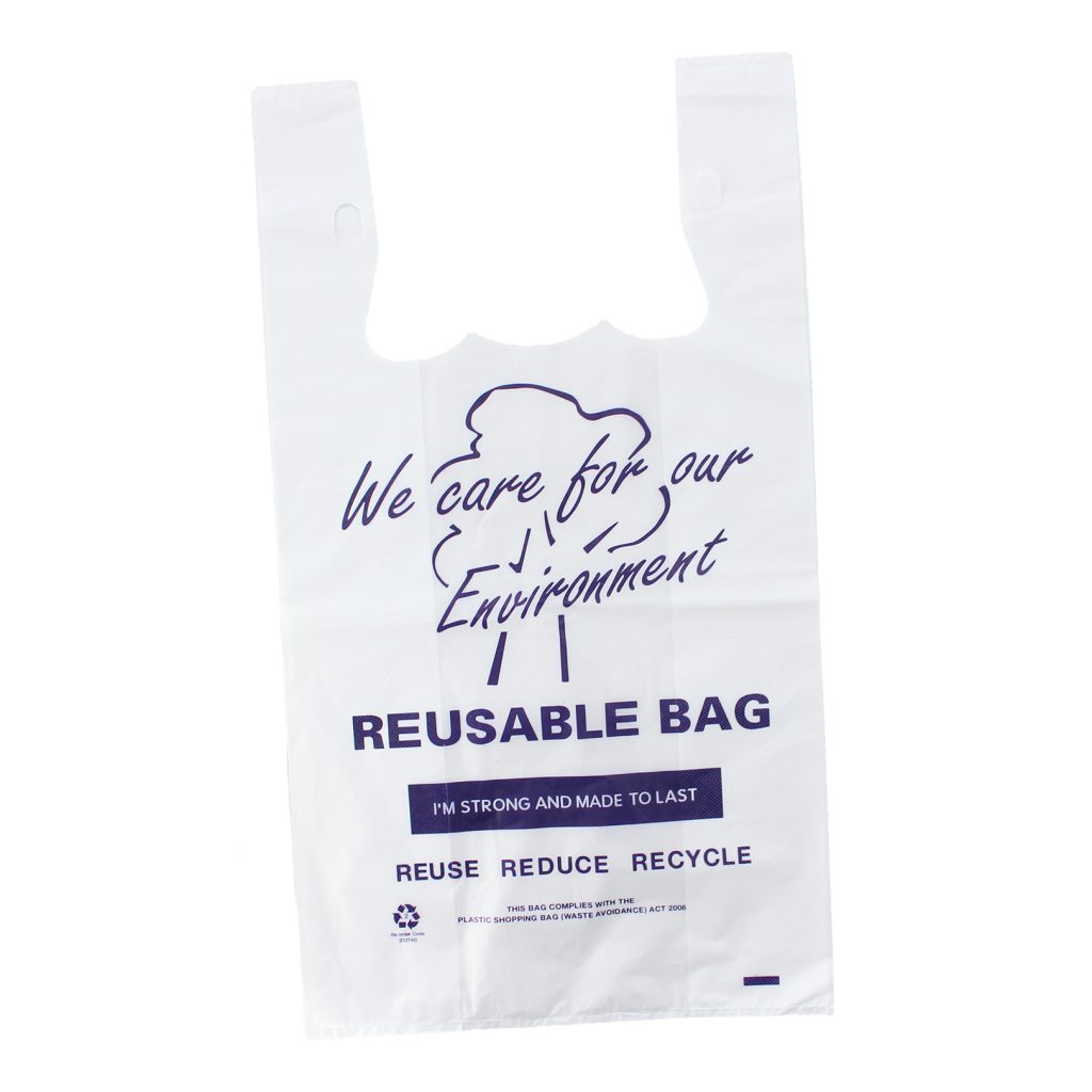 Reuseable XXL Heavy Duty Singlet Bag