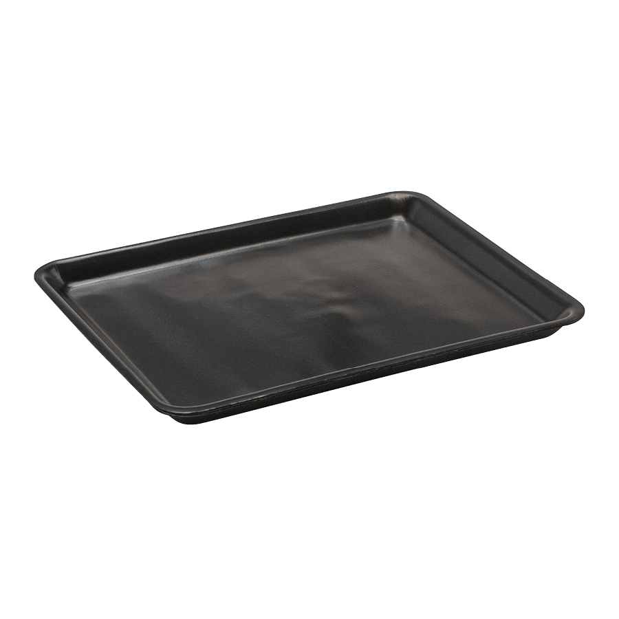 Foam Tray 11" x 9" Shallow Black