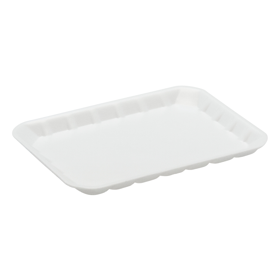 Foam Tray 7" x  5" Shallow White