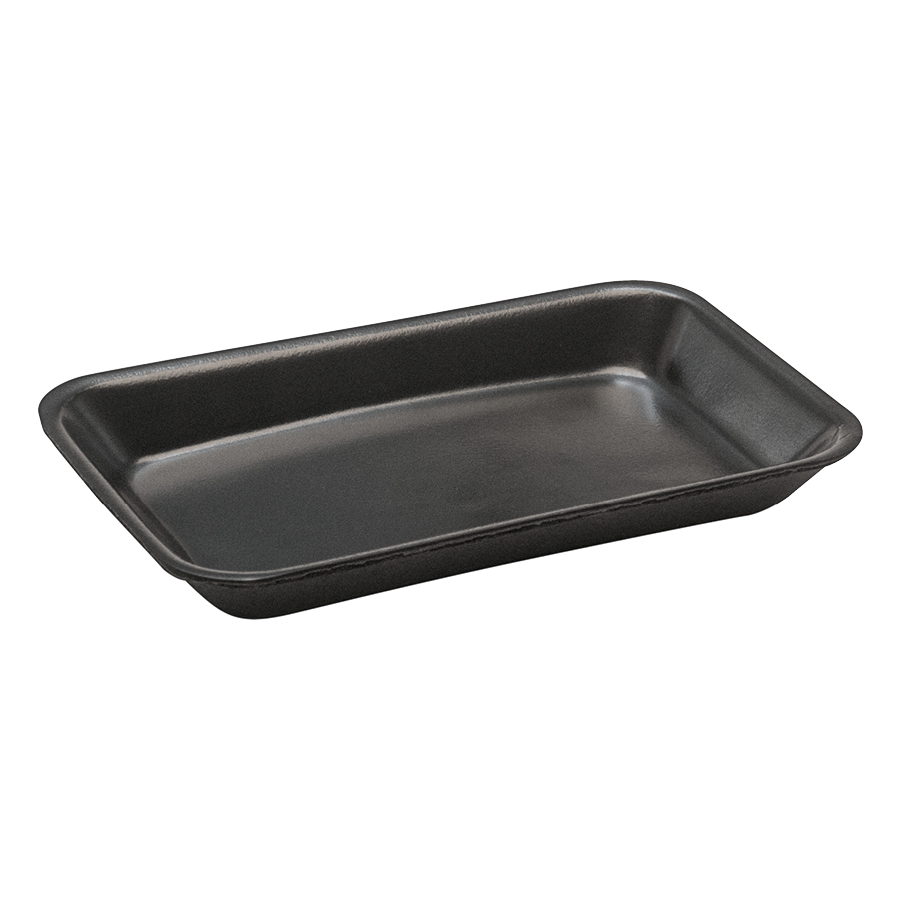 Foam Tray 8" x 5" Deep Black