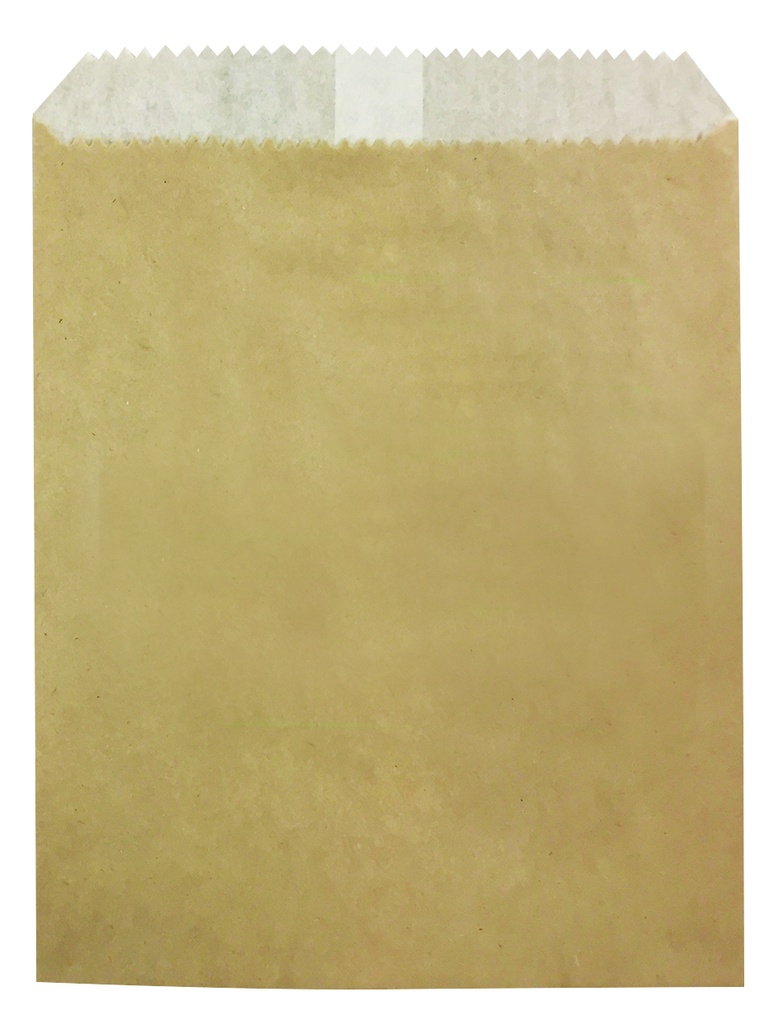 No. 1/2 Brown Square Greaseproof Lined Paper Bag