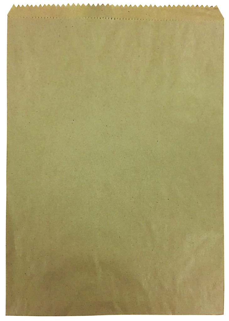 No. 6 Brown Flat Paper Bag