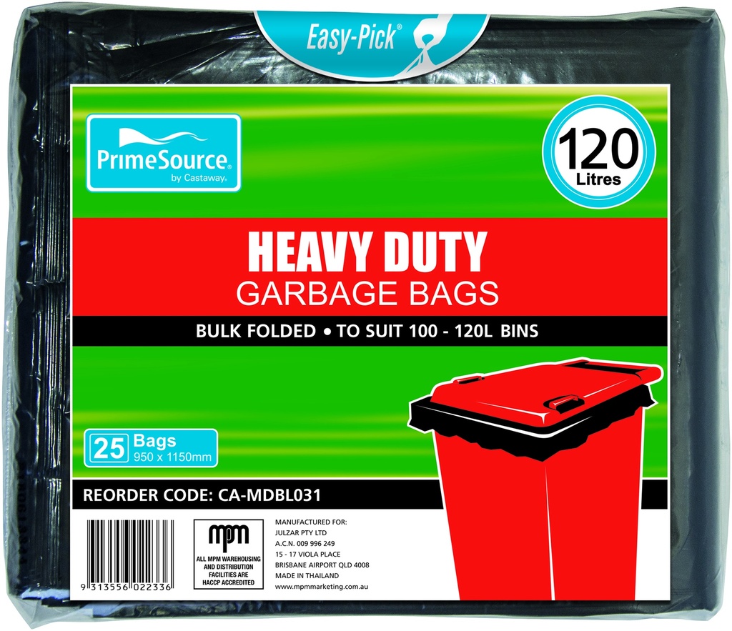 Garbage Bag 120L