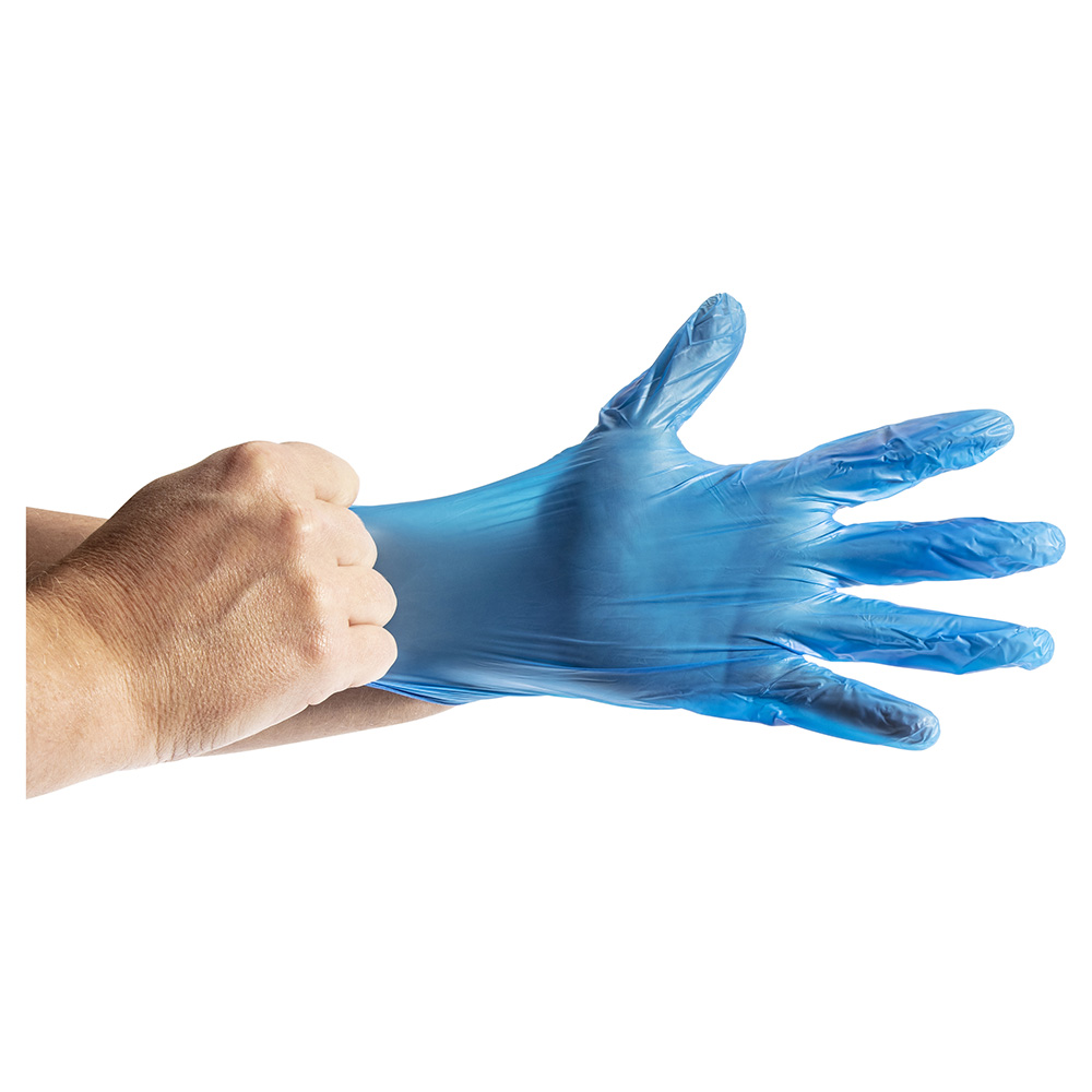 Glove Nitrile Blue Large 