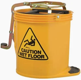 Wringer Mop Bucket Yellow 16L