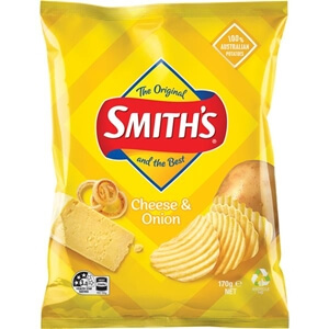 Smiths Cheese & Onion 170g