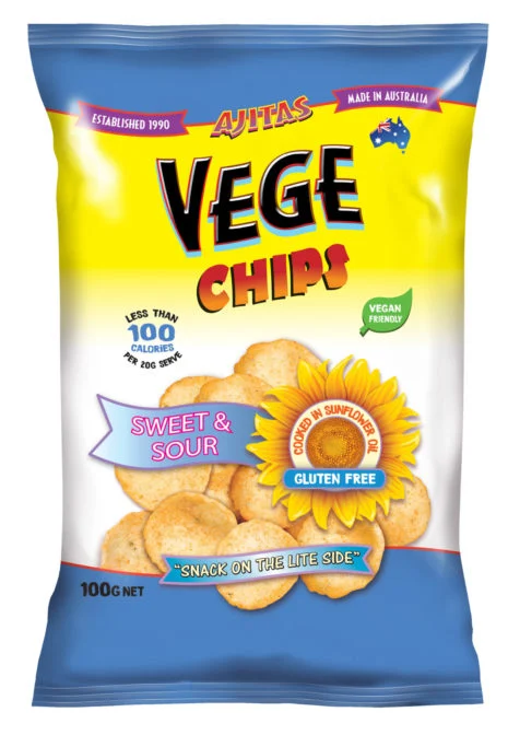 Vege Chips Sweet Sour 50g