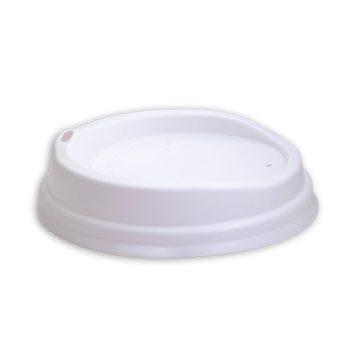 Triple Wall Coffee Cup Lid White 8oz - 16oz 