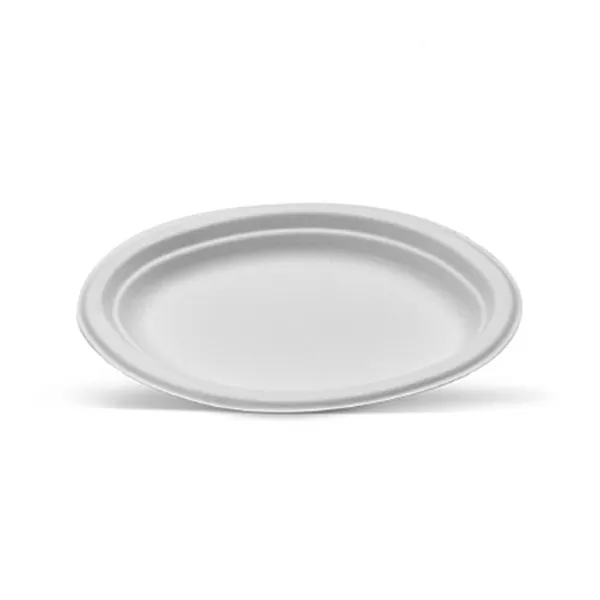 Oval Sugarcane Enviro Plate 12"x8" 