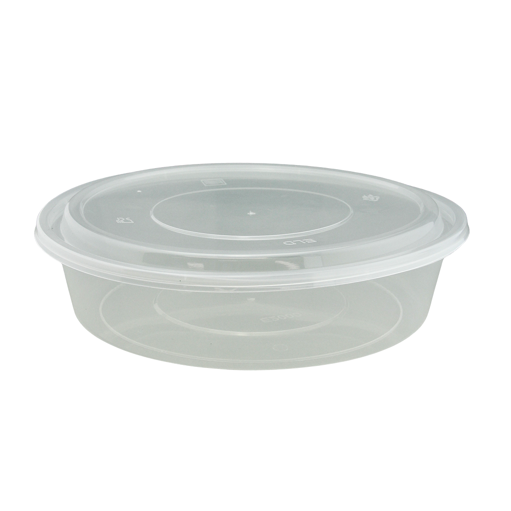 Round Tub Clear 2000ml