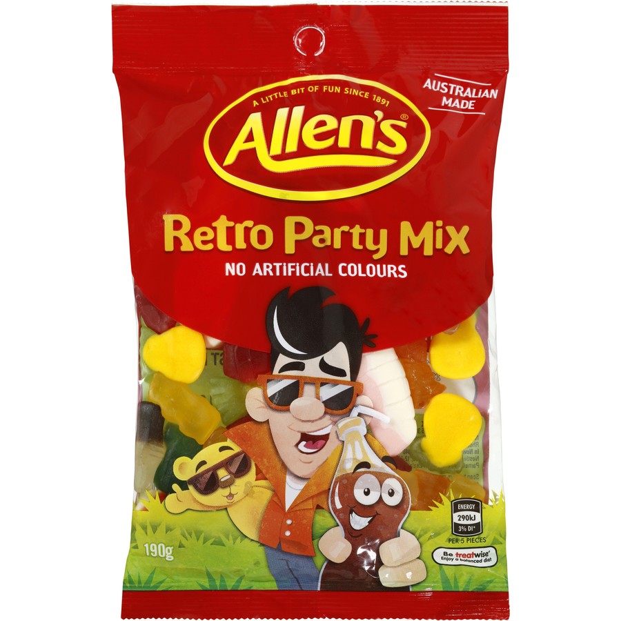 Allen Party Mix Retro 190gm