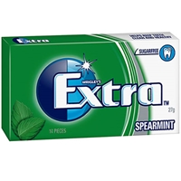 [A-EXGRNEN] Extra Spearmint Green Flat 14 Pc Env