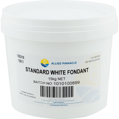 [A-FONDSTWHBAK] Fondant Standard White 15kg