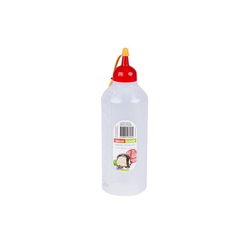 [A-SAUCEBOT] Sauce Bottle 1L wth Red Cap