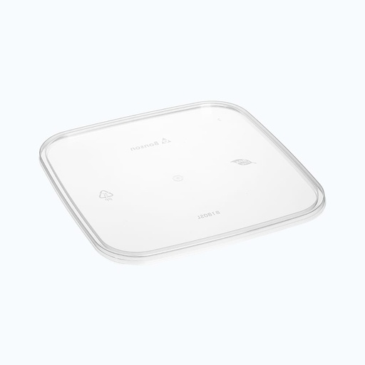 [B-BONLIDC] Bonson Square Container Lid Clear