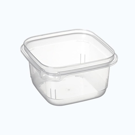 [B-BONTE605] Bonson Tamper Evident Square Container 605mL