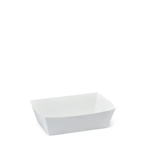 [I-TRAYXSML] White Food Tray #1 Extra Small 