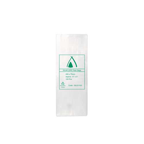 [C-LD31150] LDPE 50μm Bag 3" x 11"