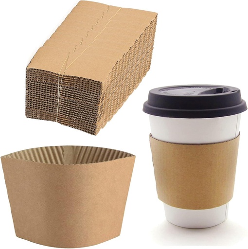 [DD-BCS12] Kraft Cup Sleeve - Suit 12oz