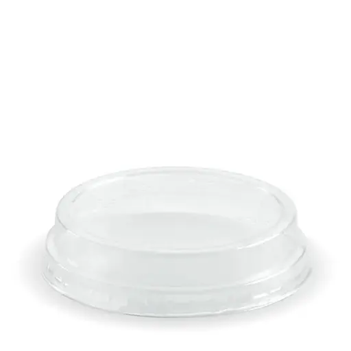 [D-LIDBIONH] BioCup Raised Flat Lid With No Hole 