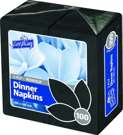 [E-ALP370579] Napkin Dinner 2 Ply - Chocolate