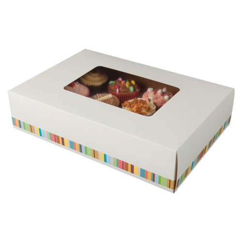 [E-CUPC12CTN] 12-Cupcake Window Box