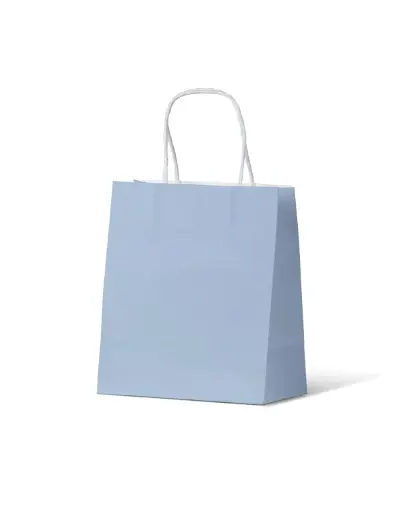 [H-PCBFBS] Carry Bag Earth Collection French Blue Paper Small