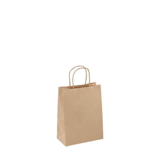 [H-PCBJUNDET] Carry Bag Kraft Paper Junior 