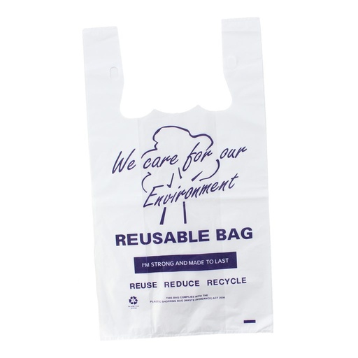 [H-SBEXLGE] Reuseable XXL Heavy Duty Singlet Bag