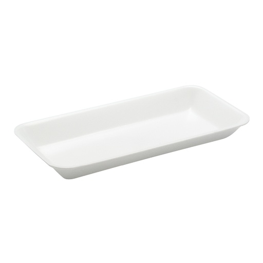 [I-FT115DW] Foam Tray 11" x 5" Deep White 11" x 5"