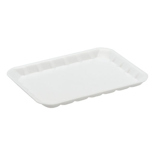 [I-FT75WMPM] Foam Tray 7" x  5" Shallow White