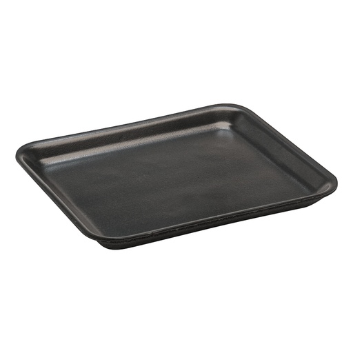 [I-FT87BSHW] Foam Tray 8" x 7" Shallow Black 