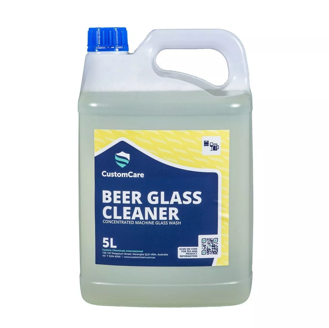 [J-ASBEERGLASS5] Beer Glass Cleaner 5L