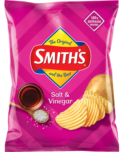 [K-CCASV100] Smiths Salt & Vinegar 90g