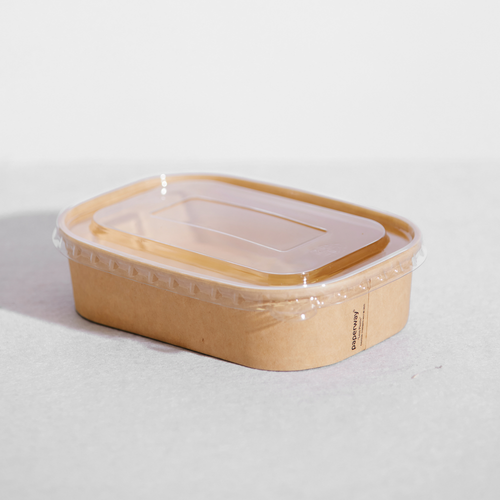 [P-PRCLID-A] PaperWay Rectangle Container PET Lid