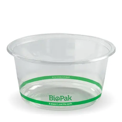 [U-BIOBOWL700W] Bio Deli Bowl Clear Wide 700ml 