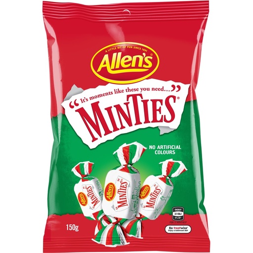 [A-MINT150] Allens Minties 150gm